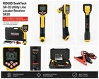 Ridgid Seektech SR-20 Utility Line Locator Receiver SR20 New. Price: $2200.00.