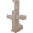 New! Outdoor Bottle Filler W/bi-level Fountain & Pet Station, Rotocast Granite!!. Price: $4399.95.