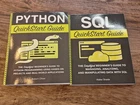Lot Of 2 Programming Books: Sql & Python Quickstart Guides Very. Price: $36.00.