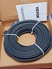 Vevor Self-regulating Pipe Heating Cableroof De-icing 5W/FT 100 Feet Open. Price: $89.00.
