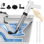 Electric Toilet Plunger,unclog In One Shot,remover For Bathroom,kitchen Pipes New. Price: $69.26.
