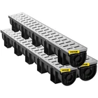 Vevor Trench Drain System 3 Pack 5.9 X 5.1 Hdpe Channel New. Price: $154.99.