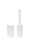 White Master Plunger MP5004TB Heavy Duty Bathroom Toilet Kit Bucket New. Price: $34.09.