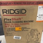 Ridgid Flexshaft K9-204+ Drain Cleaning Machine With 70'L 5/16"DIA. Cable, 25. Price: $1529.10.