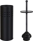 Blue Donuts Toilet Plunger With Holder For Bathroom, Multi Drain Black New. Price: $33.96.