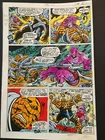 Fantastic Four #194 1978 Marvel Original Color Guide Art Bronze Age Thing P. 16 Unspecified. Price: $99.99.