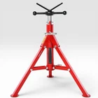 Vevor Pipe Jack Stand V-head 2500 Lb Adjustable 24 -42 Steel Open. Price: $35.99.