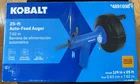 Kobalt 25-FT Auto-feed Drain Auger Model 4891698 1/4" Cable For Sinks & Tubs New. Price: $54.99.