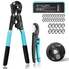 Shall 2-IN-1 Pex Crimping Clamp Cinch & Remove Tool With Pipe Hose Cutter New. Price: $37.99.