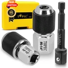 Topec 3-PIECE Tap Socket Set, 3/8" Drive Holder With Adjustable... New. Price: $34.98.