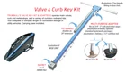 Trumbull Adjustable Collapsible Valve Key & Curb Kit With Carry Bag New. Price: $365.00.