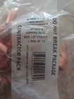 ( Bag Of 10) Nibco CP-607-2 Copper 90 St. Elbow Size 1/2" Ftg X16 New. Price: $19.99.