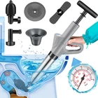 Unclog Toilet Remover, High-pressure Air Pump Plunger, New. Price: $38.50.