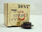 Ridgid 33155 F-383 Cutter Wheel For Grey Cast Iron New Sold By The. Price: $16.50.