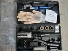 New Chanhyd Hydraulic Copper Tube Fittings 1/2, 3/4, 1" Press Crimping Tool Kit. Price: $129.00.