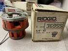Ridgid 00-R 3/4 High Speed Die Head 36955 Npt Usa Nos Unused New. Price: $120.00.
