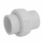 Nds WU-1500-S Pvc Pipe Fitting, 1-1/2-INCH Slip Union, Schedule 40, Epdm O-ring, New. Price: $22.59.