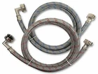 Premium Stainless Steel Washing Machine Hoses W/ 90 Degree Elbow - Color Coded New. Price: $24.97.