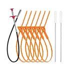 35.5INCH Drain Clog REMOVER(1PCS), 25INCH Snake Hair REMOVER(6PCS) ＆ New. Price: $15.39.