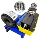 Air-operated 0.24"-1" High Pressure Hose Pipe Shrinking Machine With 8 Dies. Price: $1146.80.