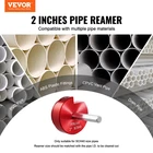 2 Pvc Pipe Reamer, Aluminum Alloy, Fitting Saver, Vent Lines New. Price: $24.22.