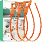 Arctic Eagle Drain Snake Hair Clog Remover - 3 Pack Shower Orange New. Price: $15.01.