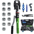 Amzcnc Pipe Press Tool WITH1/2,3/4,1" Dies For Copper And F877 Green New. Price: $247.16.