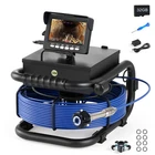 Zelcan Pipe Inspection Camera 98FT/30M Sewer Video Endoscope 4.3" Monitor New. Price: $259.59.