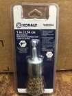 Kobalt 1-IN Wire End Brush 1/4 Shank New. Price: $9.99.