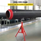 Vevor Head Capacity,adjustable Height ,pipe Jack Stands 2500 Lb. Lo New. Price: $81.44.