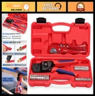 One-hand Pex Crimping Tool Kit, 20 1/2" & 10 3/4" Clamps, Pipe Cutter Included New. Price: $125.99.