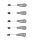5 Hdx 1/2 Inch Heavy-duty Fitting Steel Bristles Plastic Handle Brushes New. Price: $14.29.