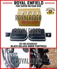 Fits Royal Enfield - Deluxe Rider Footpegs Black, For Super Meteor 650 New. Price: $56.05.