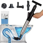 Toilet Plunger High Pressure Air Drain Blaster Gun Clog Remover Black New. Price: $57.11.