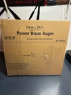 Breezz Power Drum Auger 1/4 25 Ft SG-DS2056 New In Box Sealed. Price: $19.00.