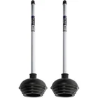 Set Of 2 Neiko 60170A Toilet Plungers Aluminum Handle Residential, Commercial New. Price: $25.00.