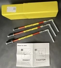 Jet Tool Plumbing Kit For 1/2 3/4 Pipes W/ Yellow Case New. Price: $149.99.