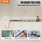Self-regulating Pipe Heating Cable, Metal And Plastic From Freezing New. Price: $43.51.
