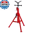Towallmark V Head Pipe Jack STAND28-52 Inch Adjustable HEIGHT1/8-12 Capacity New. Price: $163.82.
