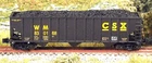 Scale Csx-wm Open 45' Rib, 100-TON, 3-BAY Hoppers Ftpz 8023/2-PK.#1 Nib New. Price: $58.00.