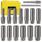 Topec 15PCS Deep Bolt Extractor Kit, 6MM-19MM Nut Socket Set, 3/8" ... New. Price: $69.99.
