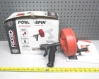 Ridgid Power-spin Drain Cleaner For 3/4"-1.5" Lines Up To 25' Made Usa Used. Price: $84.95.