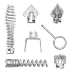 7 Pcs Drain Cleaner Combination Cutter Head Set, 16MM Manganese Steel R... New. Price: $35.56.