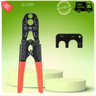 New Pex Pipe Copper Ring Crimping Tool Kit 1/2IN 3/4IN F1807 13IN Combo. Price: $47.27.