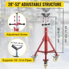 Vevor Pipe Stand, Jack Steel New. Price: $90.78.