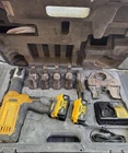 Dewalt 20V Max Propress Tool Kit W/ (6) Ridgid Jaws New Batteries And Charger Used. Price: $1490.00.