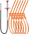 7 Pack 25INCH Drain Clog Tool, Cleaner Hair REMOVER(6PCS), New. Price: $8.89.