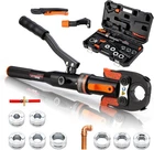 Igeelee Hydraulic Copper Press Pex Crimping Tool With Dies For Pipes HT-1950E New. Price: $223.90.