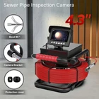 Esanhao Sewer Camera 98.4FT/30M Pipe Inspection Hd Drain 4.3" Lcd Monitor New. Price: $189.99.