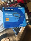 Kobalt 15FT Drain Auger- #4891691 New. Price: $20.00.